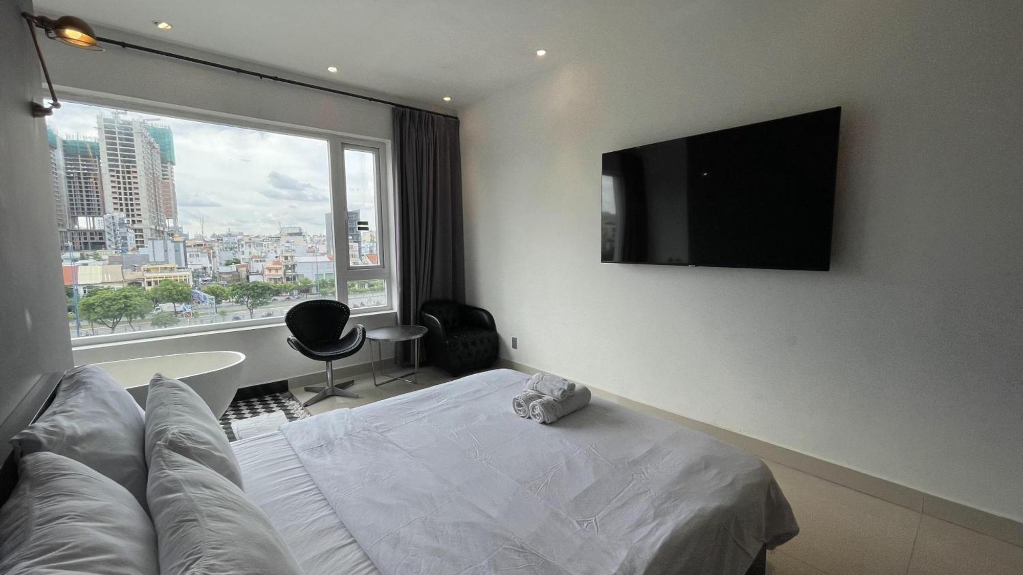 A In Hotel Riverside Ho Şi Min Dış mekan fotoğraf
